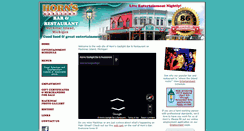 Desktop Screenshot of hornsbar.com